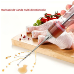 Load image into Gallery viewer, Kit Complet 5 pièces Injecteur de Marinade Grande Capacité 50 mL en Acier Inoxydable

