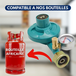 Load image into Gallery viewer, Détendeur à Gaz intelligent / Dispositif de sécurité avec manomètre
