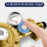 Load image into Gallery viewer, Détendeur à Gaz intelligent / Dispositif de sécurité avec manomètre
